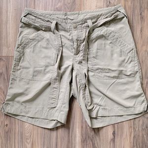 The North Face Tan Hiking Shorts Size 8